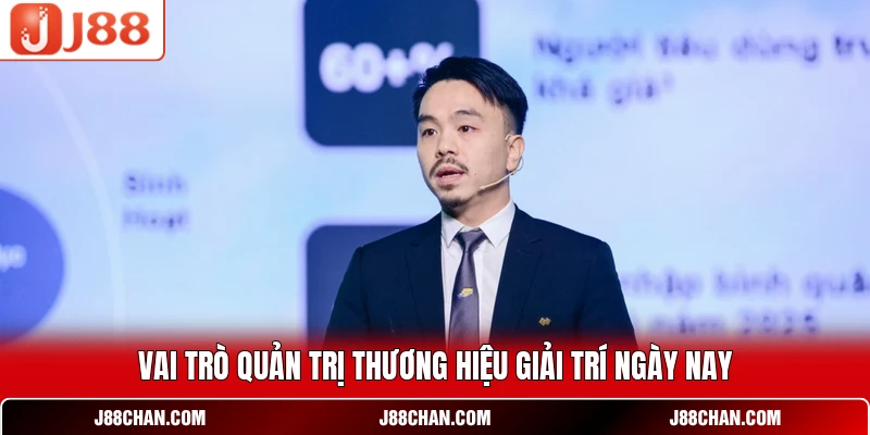 Vai trò quản trị thương hiệu giải trí ngày nay